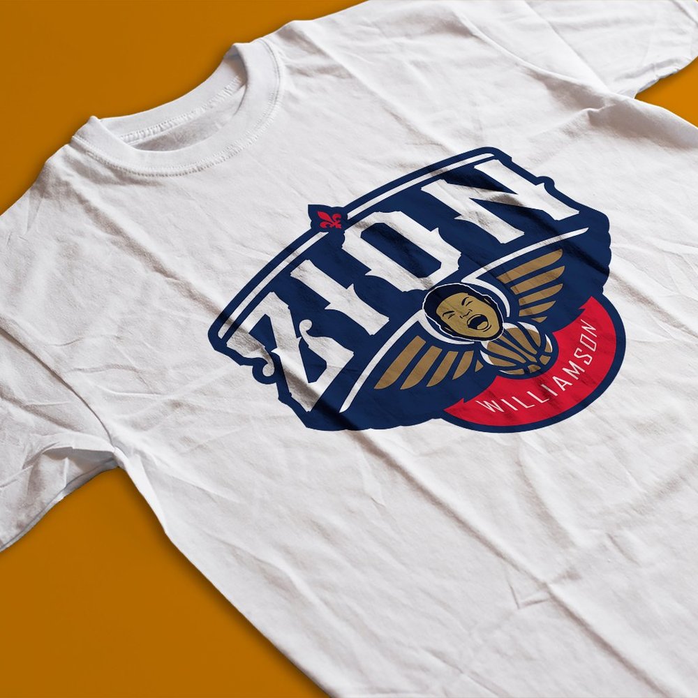 Zion Williamson Pelicans T Shirt - White